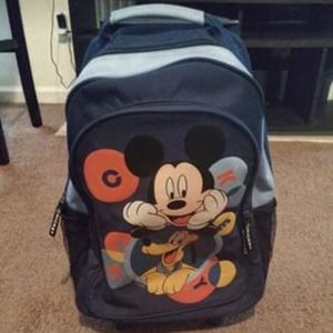Mickey Mouse Rolling Backpack